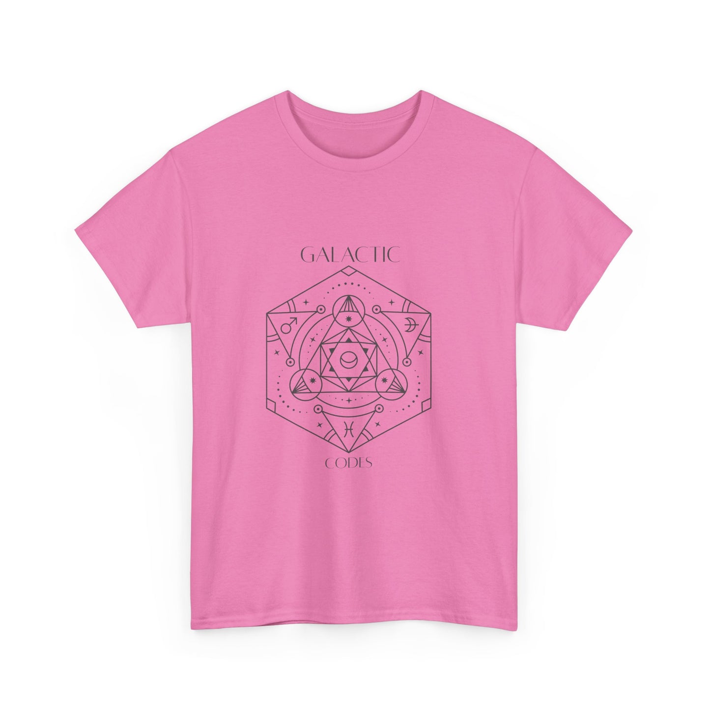 Galactic Cosmic Unisex Heavy Cotton Tee - Astrological Design