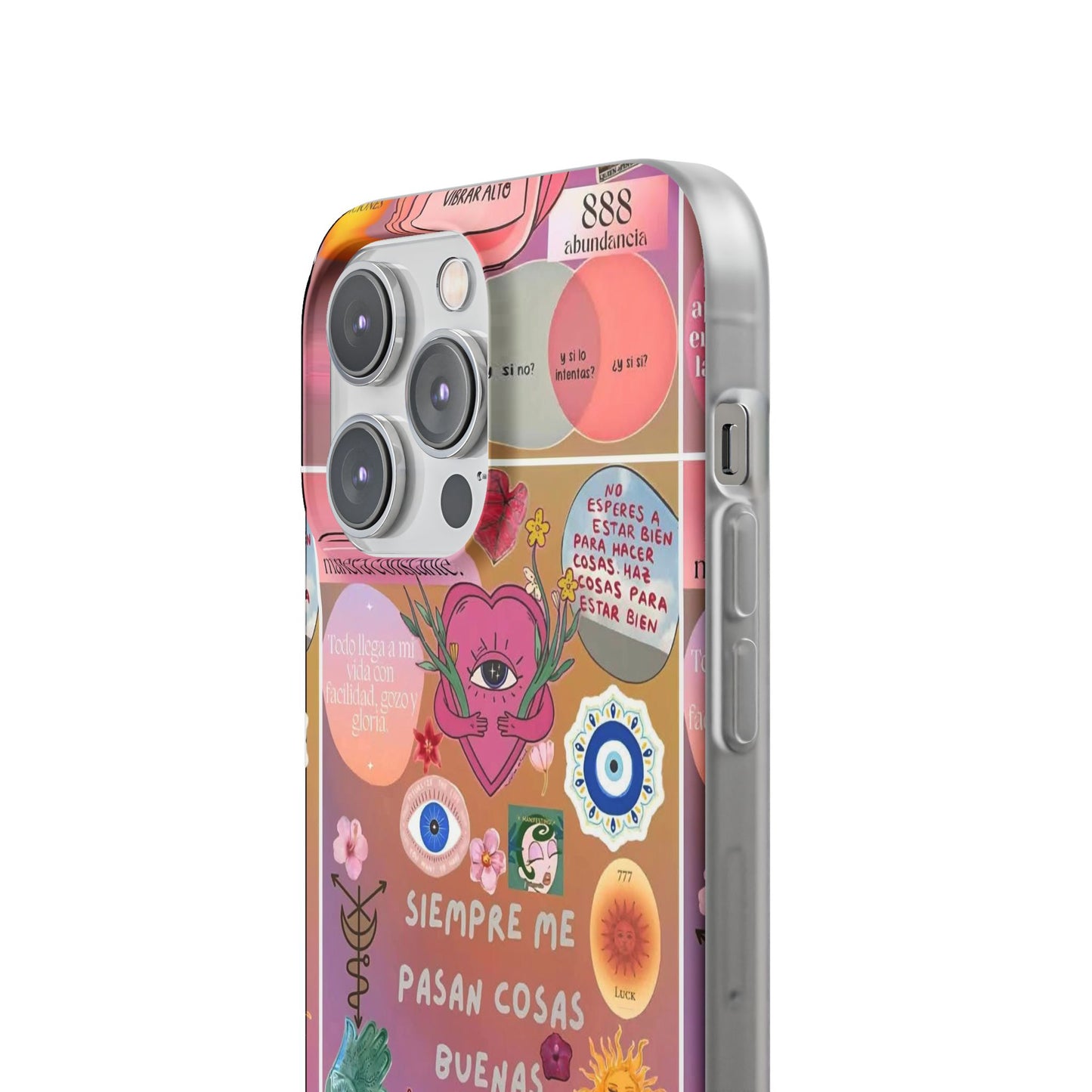 Colorful Affirmation Phone Cases, Positive Vibe Cases for iPhone, Flexible Phone Protection, Unique Gifts for Friends