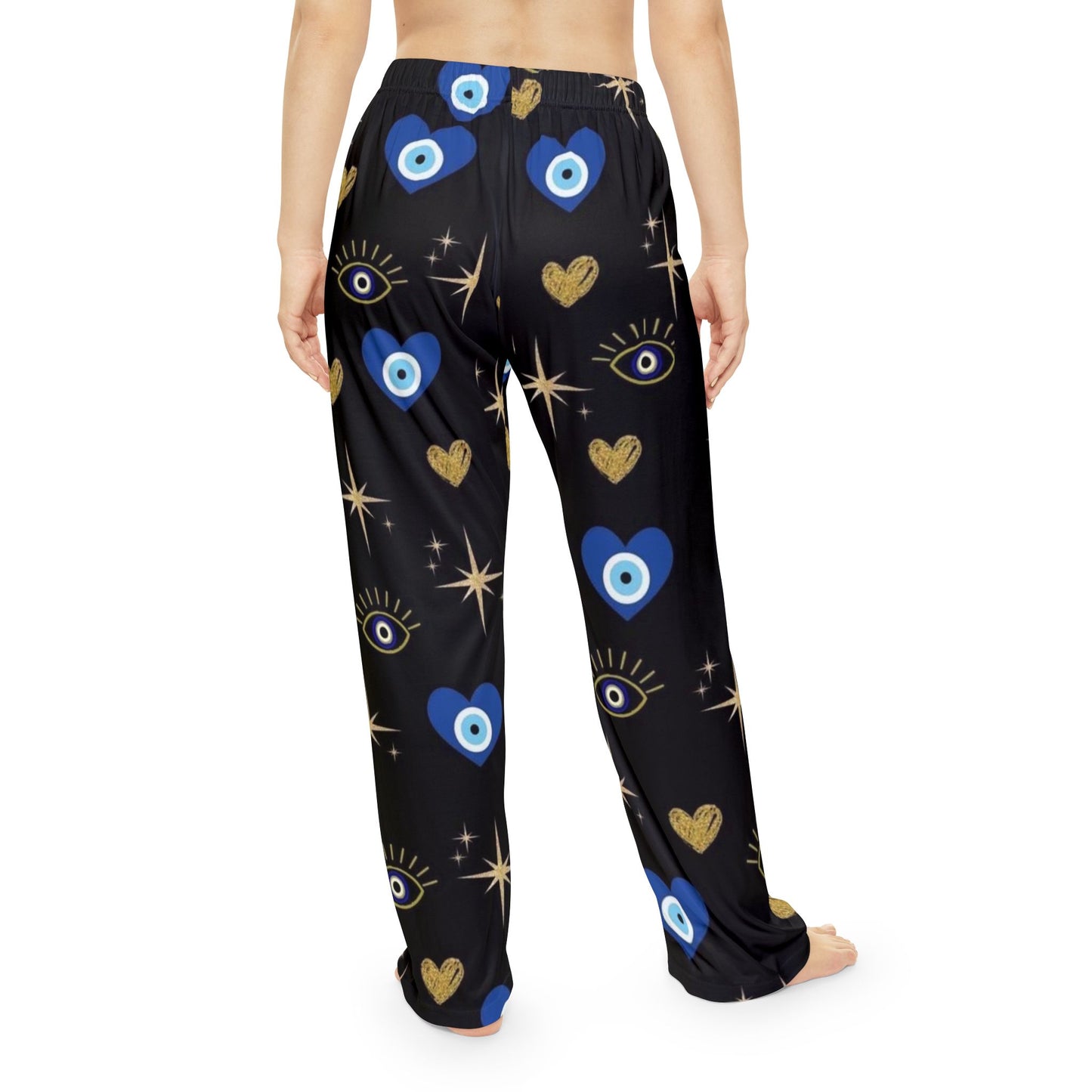 Cosmic Eye Women's Pajama Pants, Comfortable Sleep Wear, Lounge Trousers, Gift for Her, Dreamy PJs