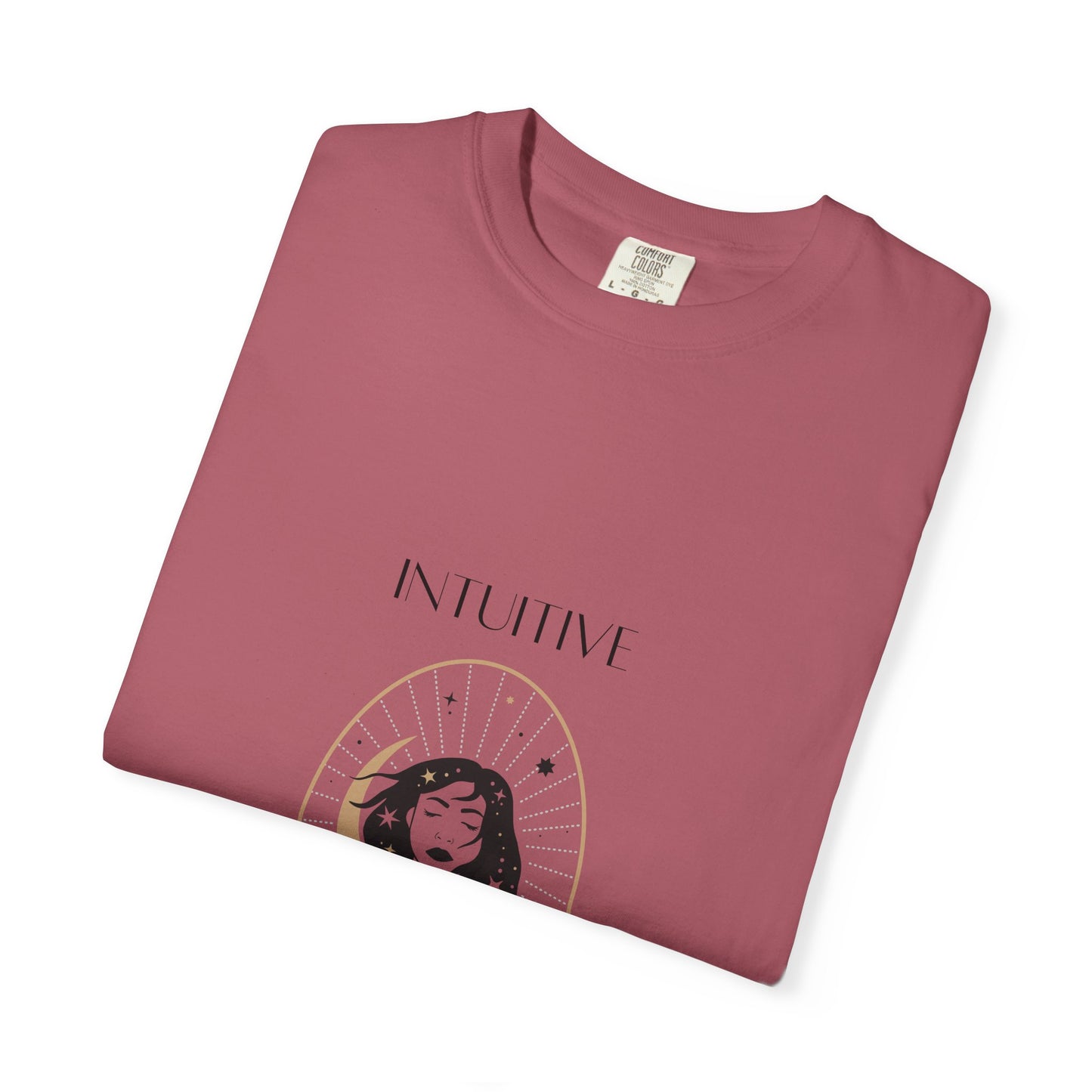 Intuitive Unisex Garment-Dyed T-Shirt | Astrology-Inspired Design