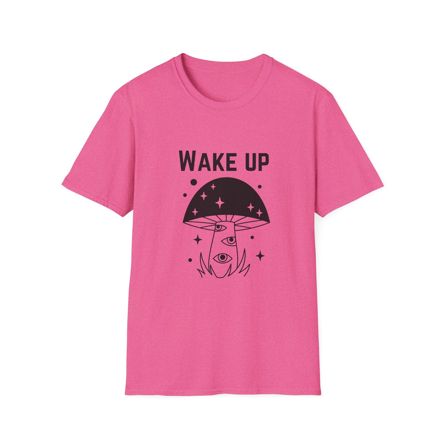 Wake Up Unisex Softstyle T-Shirt - Stylish and Comfy Tee for Daily Inspiration