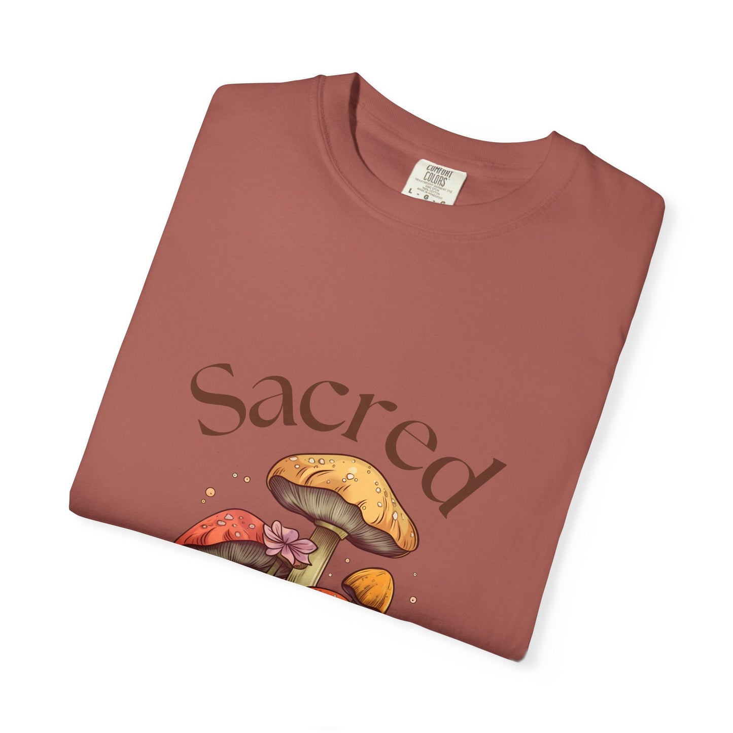Sacred Mushroom Unisex Garment-Dyed T-Shirt