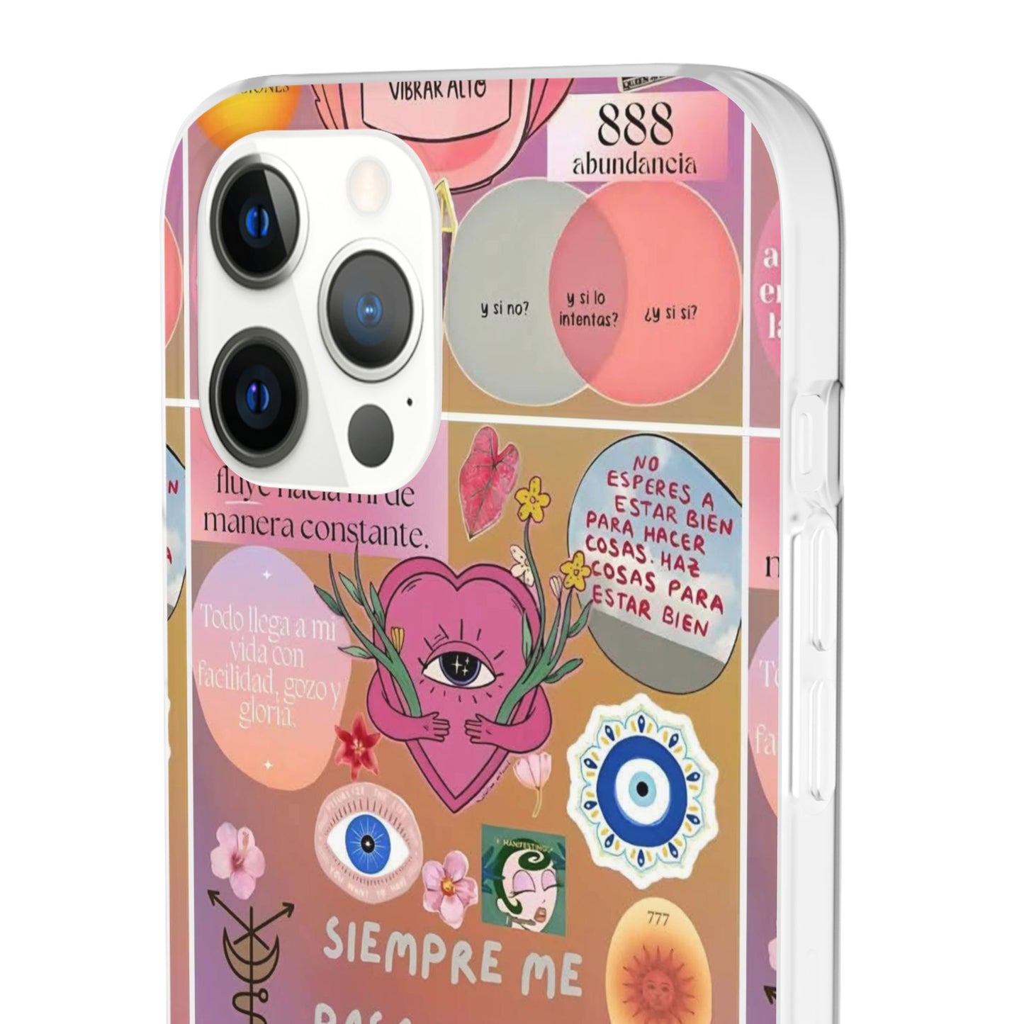 Colorful Affirmation Phone Cases, Positive Vibe Cases for iPhone, Flexible Phone Protection, Unique Gifts for Friends