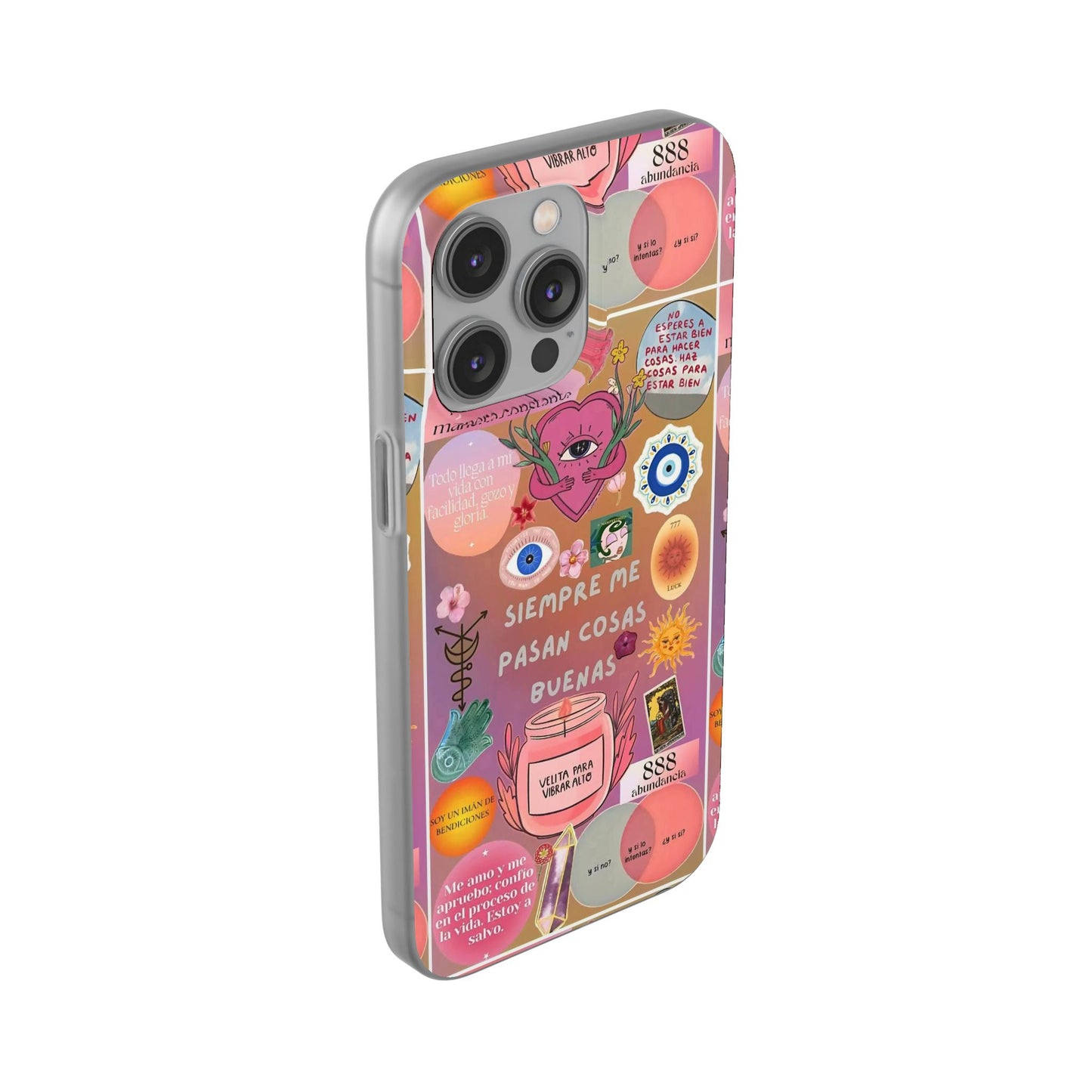 Colorful Affirmation Phone Cases, Positive Vibe Cases for iPhone, Flexible Phone Protection, Unique Gifts for Friends