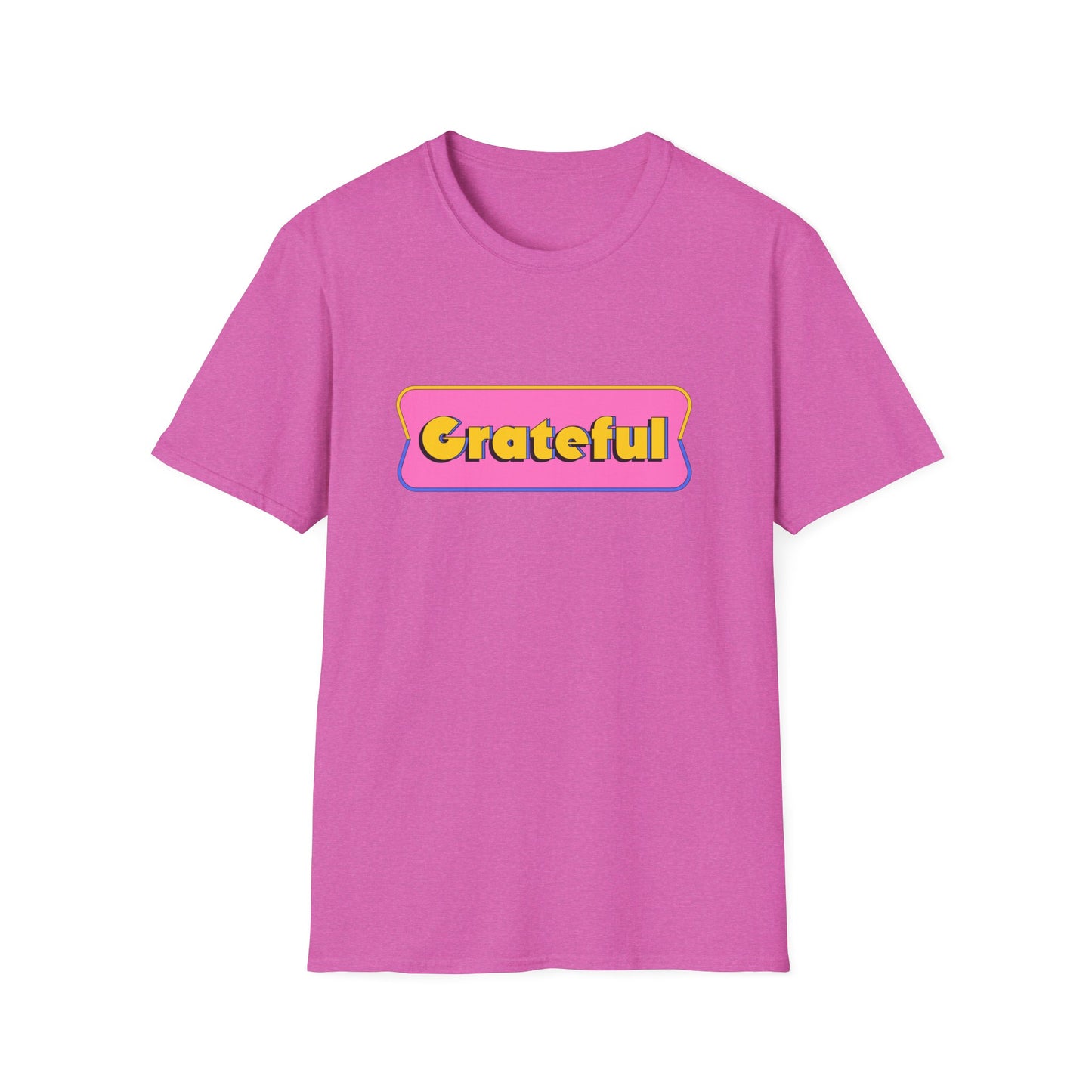 Grateful Retro Unisex Softstyle T-Shirt