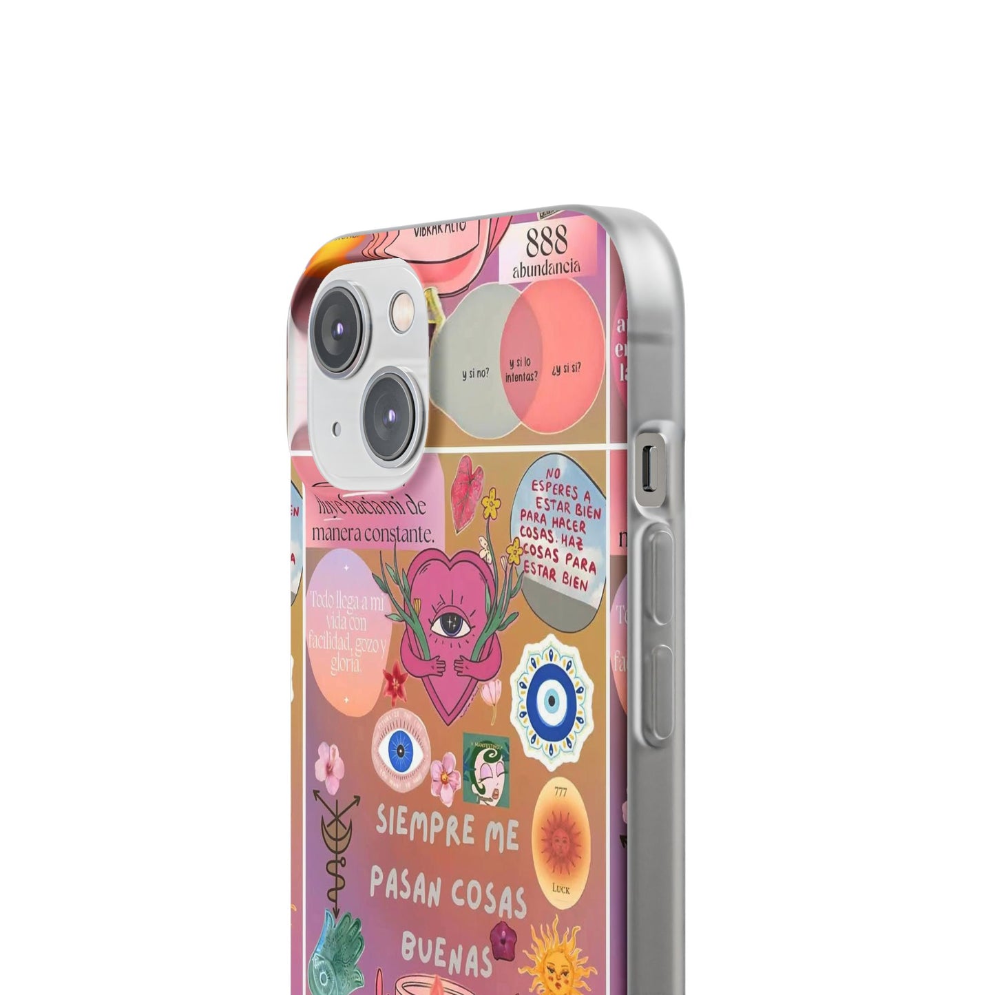 Colorful Affirmation Phone Cases, Positive Vibe Cases for iPhone, Flexible Phone Protection, Unique Gifts for Friends