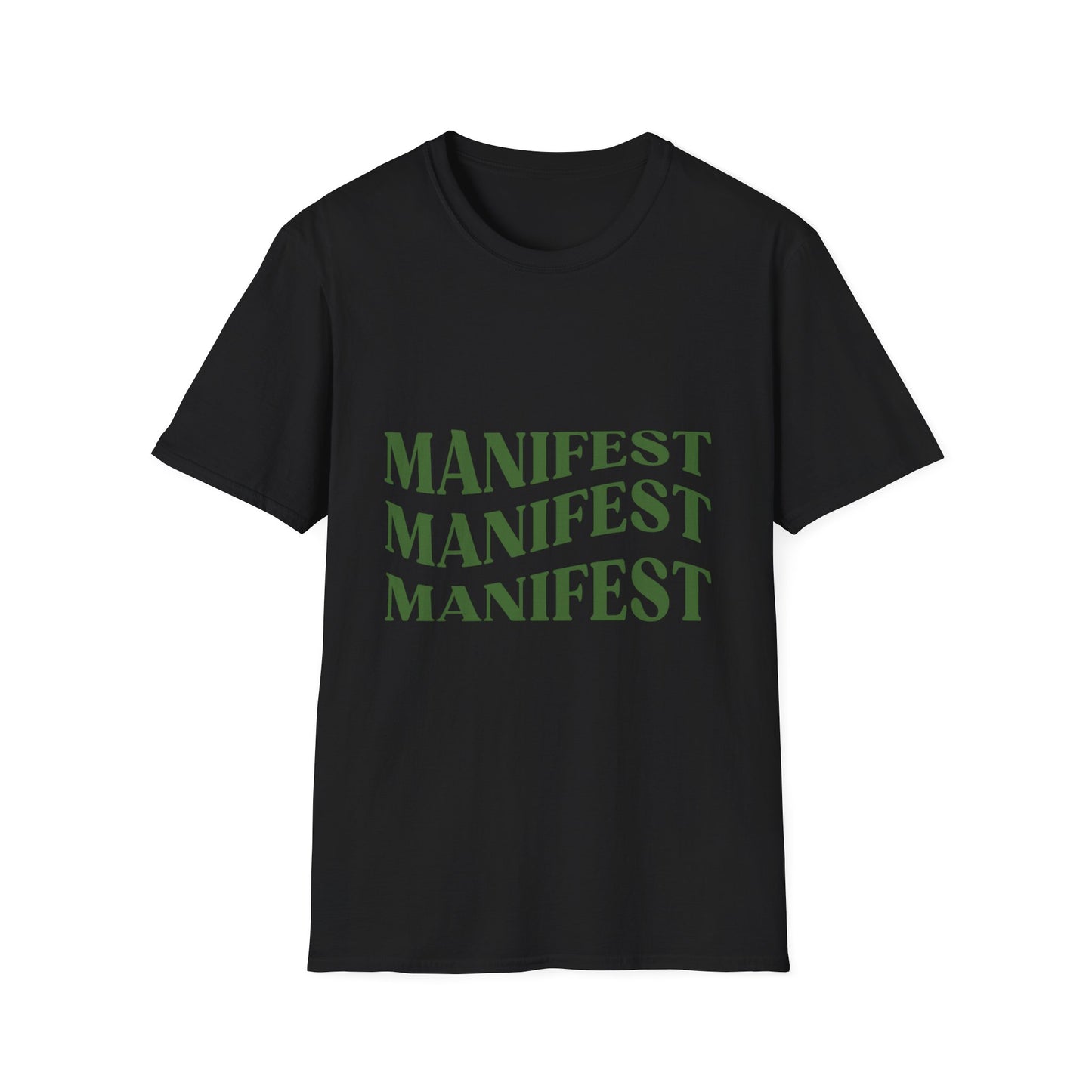 Manifest Softstyle Unisex T-Shirt - Positive Vibes for Everyday Wear