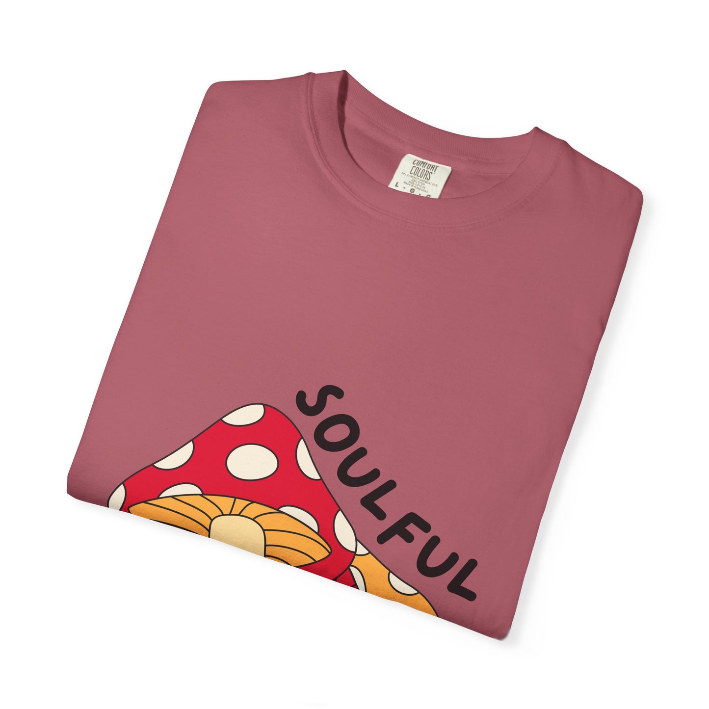 Soulful Mushroom Unisex T-shirt - Eye-catching, Comfortable Casual Wear