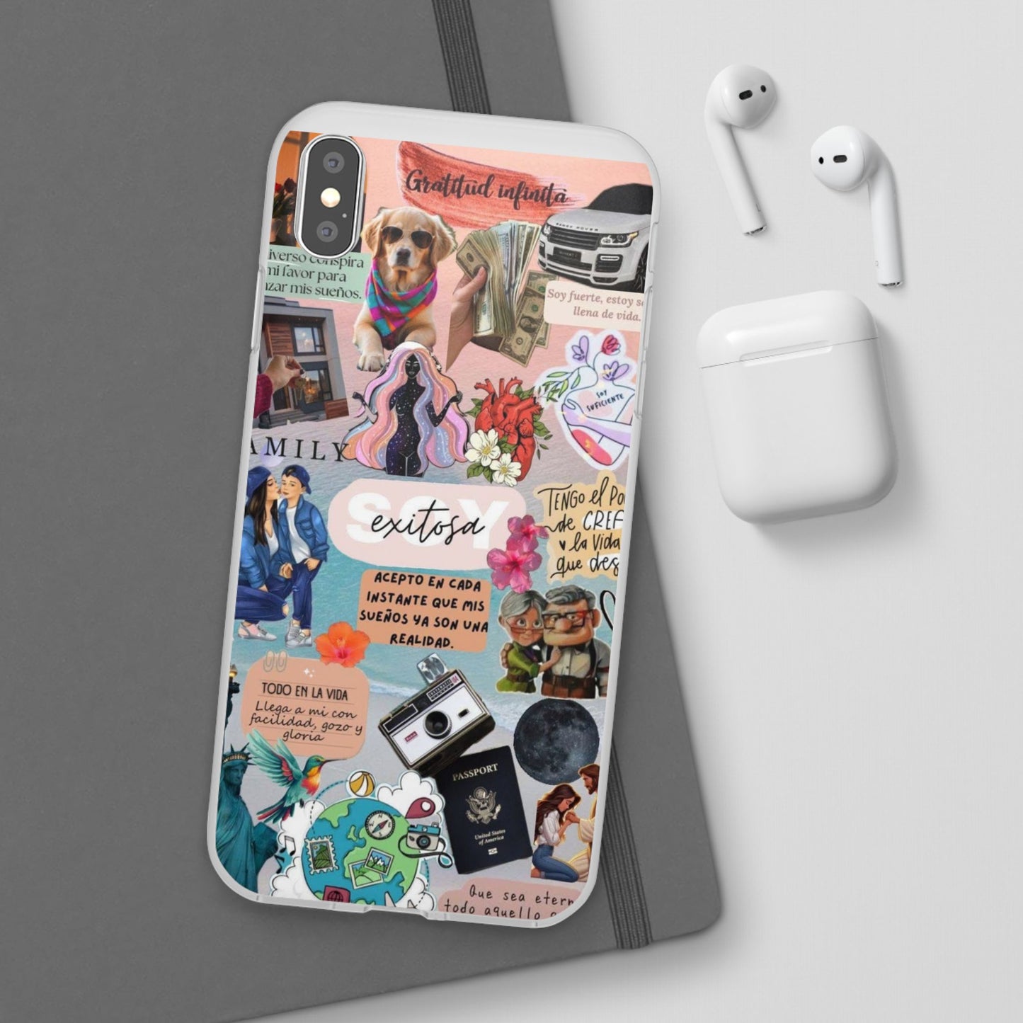 Colorful Inspirational Phone Case, Motivational iPhone Cover, Fun Phone Accessory, Unique Gift for Creative Souls, Flexible Cases for [...]