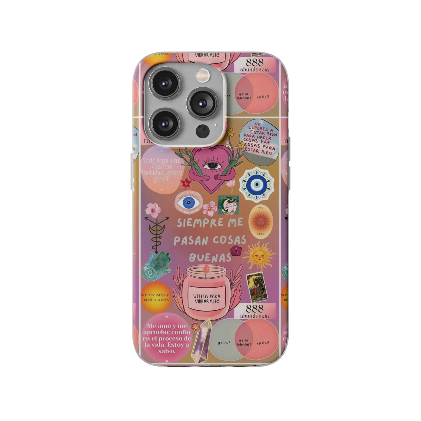 Colorful Affirmation Phone Cases, Positive Vibe Cases for iPhone, Flexible Phone Protection, Unique Gifts for Friends