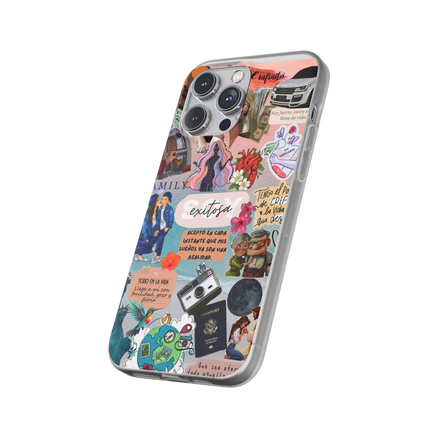 Colorful Inspirational Phone Case, Motivational iPhone Cover, Fun Phone Accessory, Unique Gift for Creative Souls, Flexible Cases for [...]