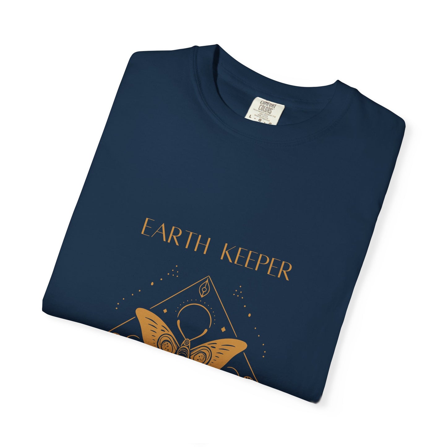 Earth Keeper Unisex Garment-Dyed T-shirt - Eco-Friendly Vibe, Nature Lover's Essential