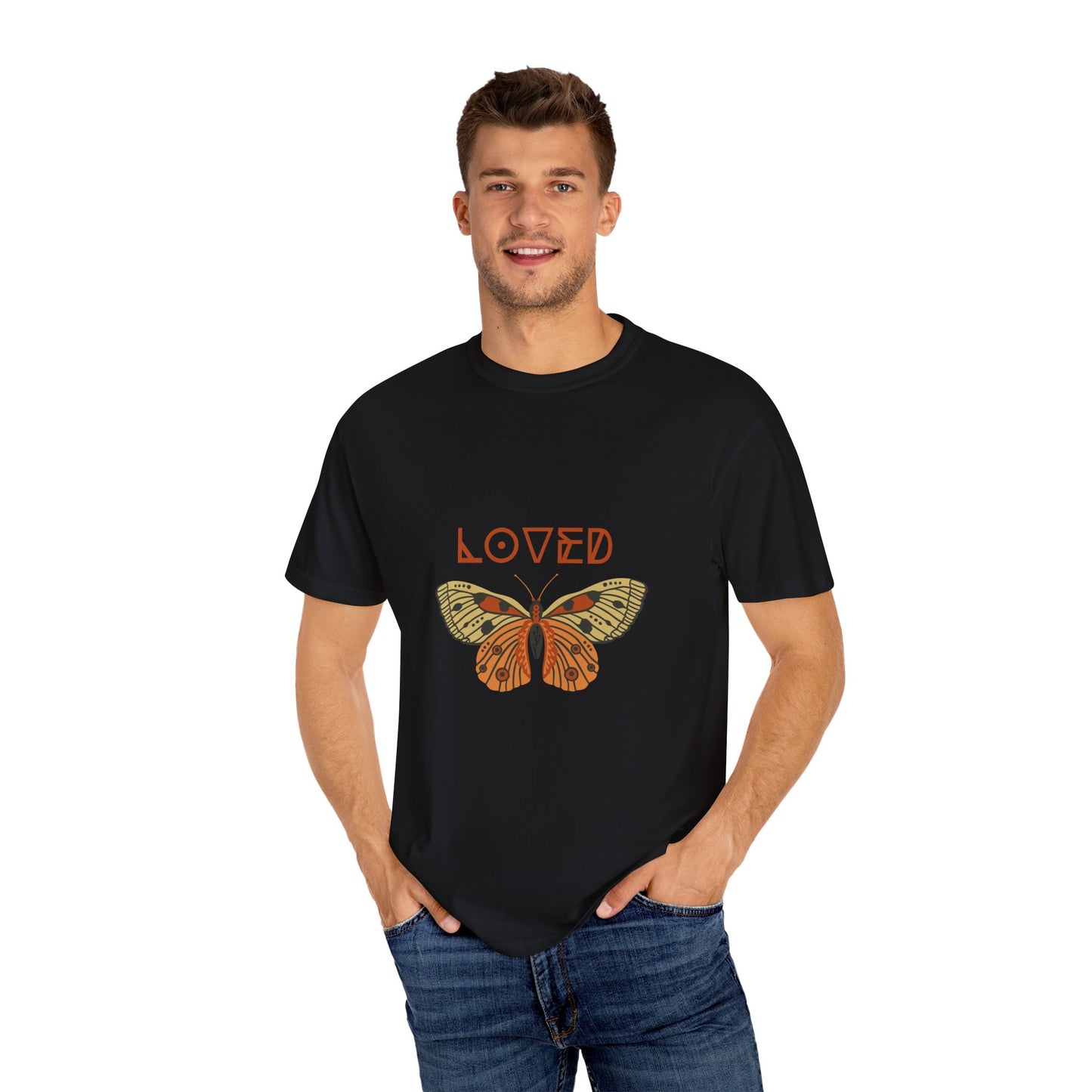 Loved Butterfly Unisex T-Shirt - Perfect Gift for Nature Lovers