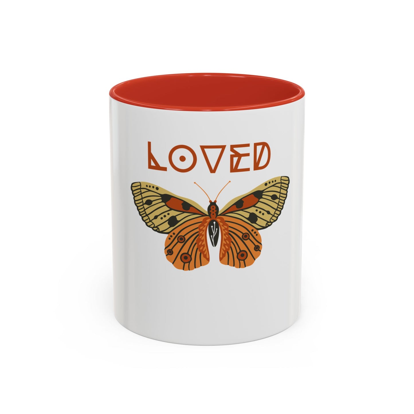Butterfly Loved Coffee Mug - Perfect Gift for Nature Lovers, Motivational Mug, Inspirational Kitchen Decor, Birthday Present, Everyday Use