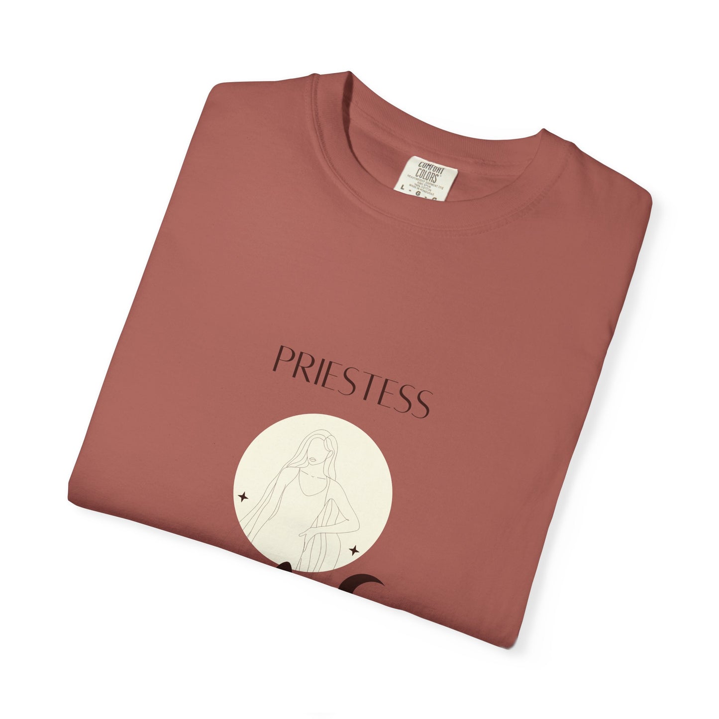 Bohemian Priestess T-Shirt | Unisex Garment-Dyed Tee for Spiritual Souls