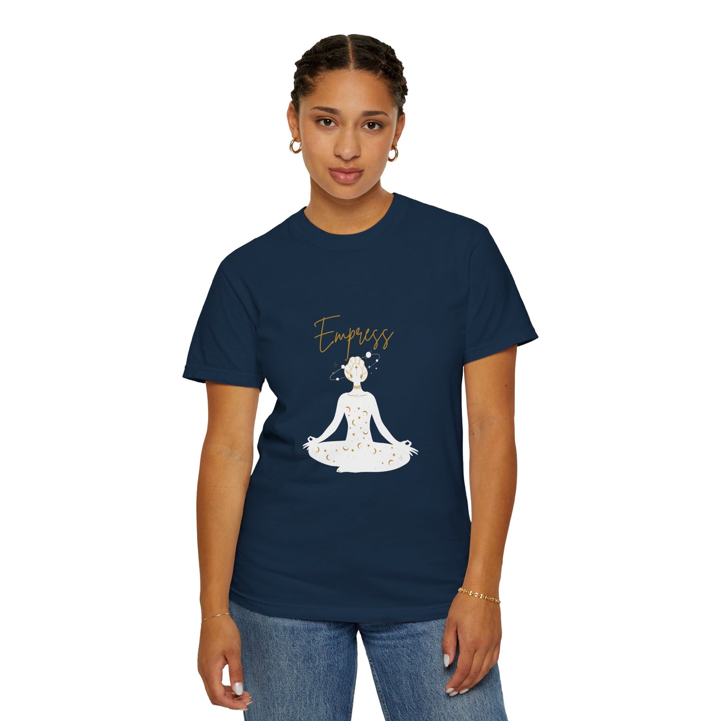 Bohemian Empress T-Shirt – Relaxed Fit, Mindfulness Design