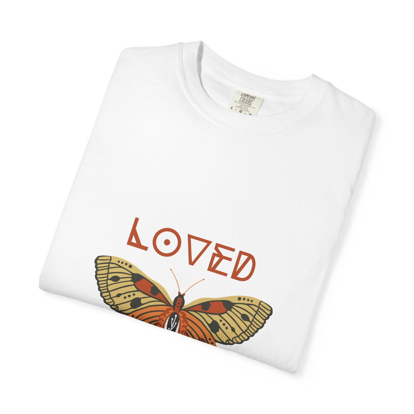 Loved Butterfly Unisex T-Shirt - Perfect Gift for Nature Lovers