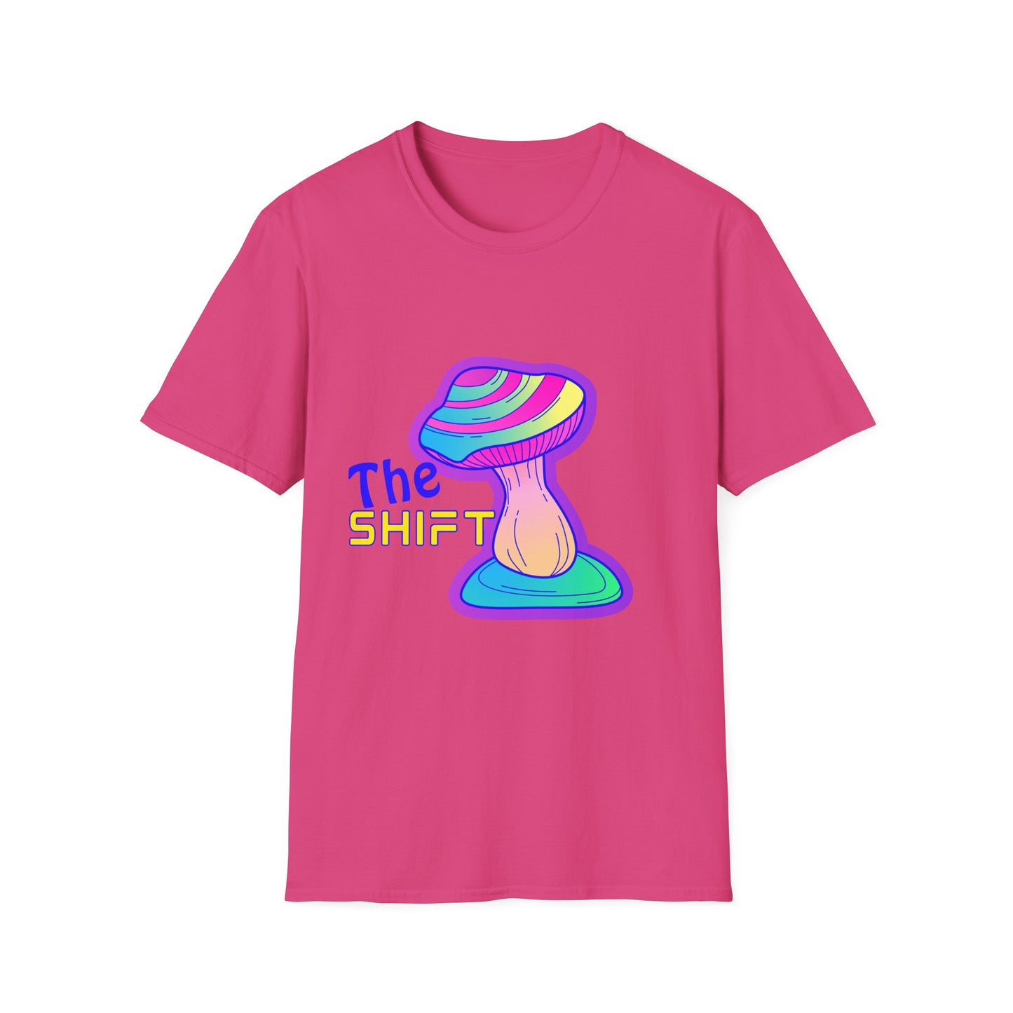 Colorful Psychedelic Unisex T-Shirt - 'The Shift' Graphic Tee for Festivals & Everyday Wear