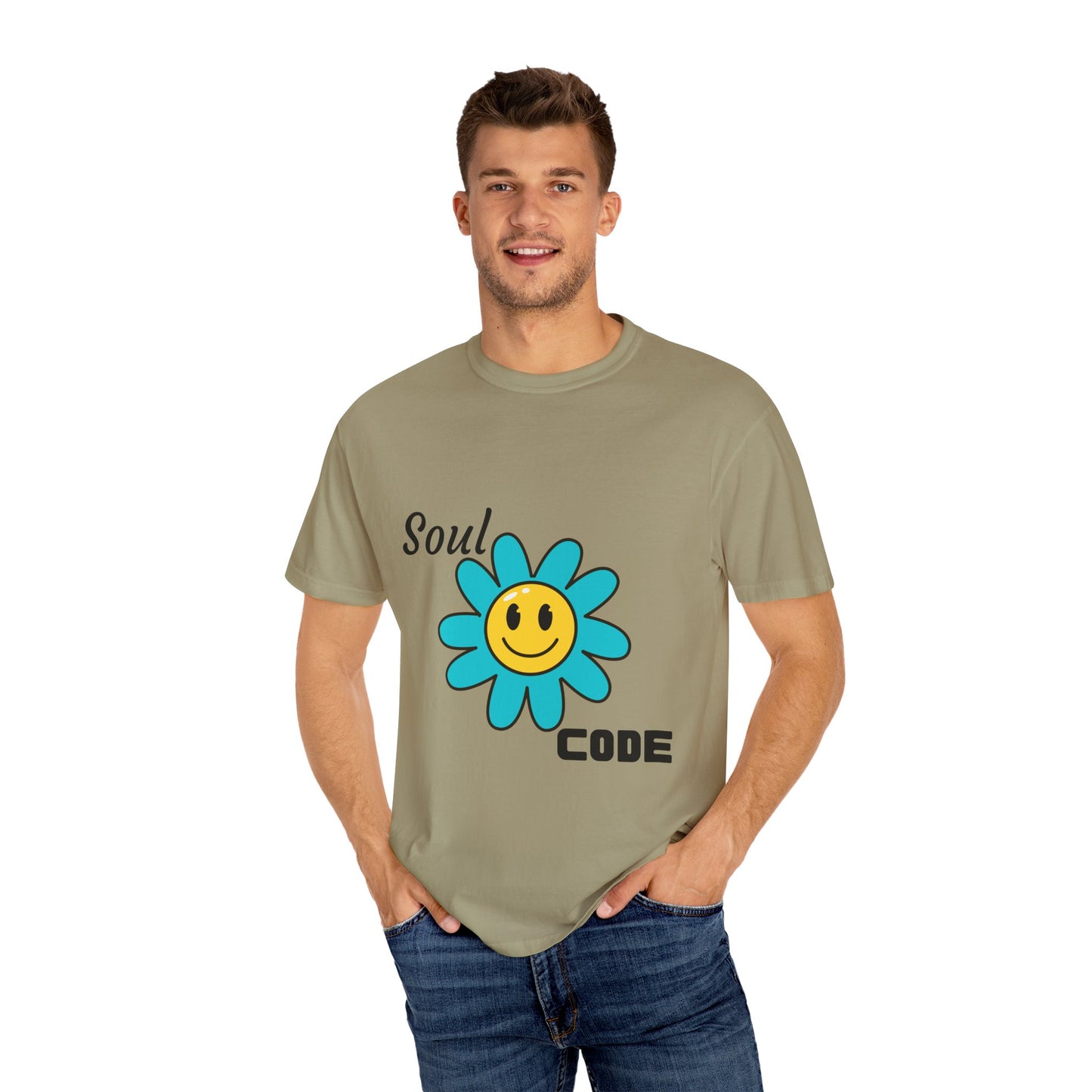 Soul Code Smiley Flower Unisex T-Shirt