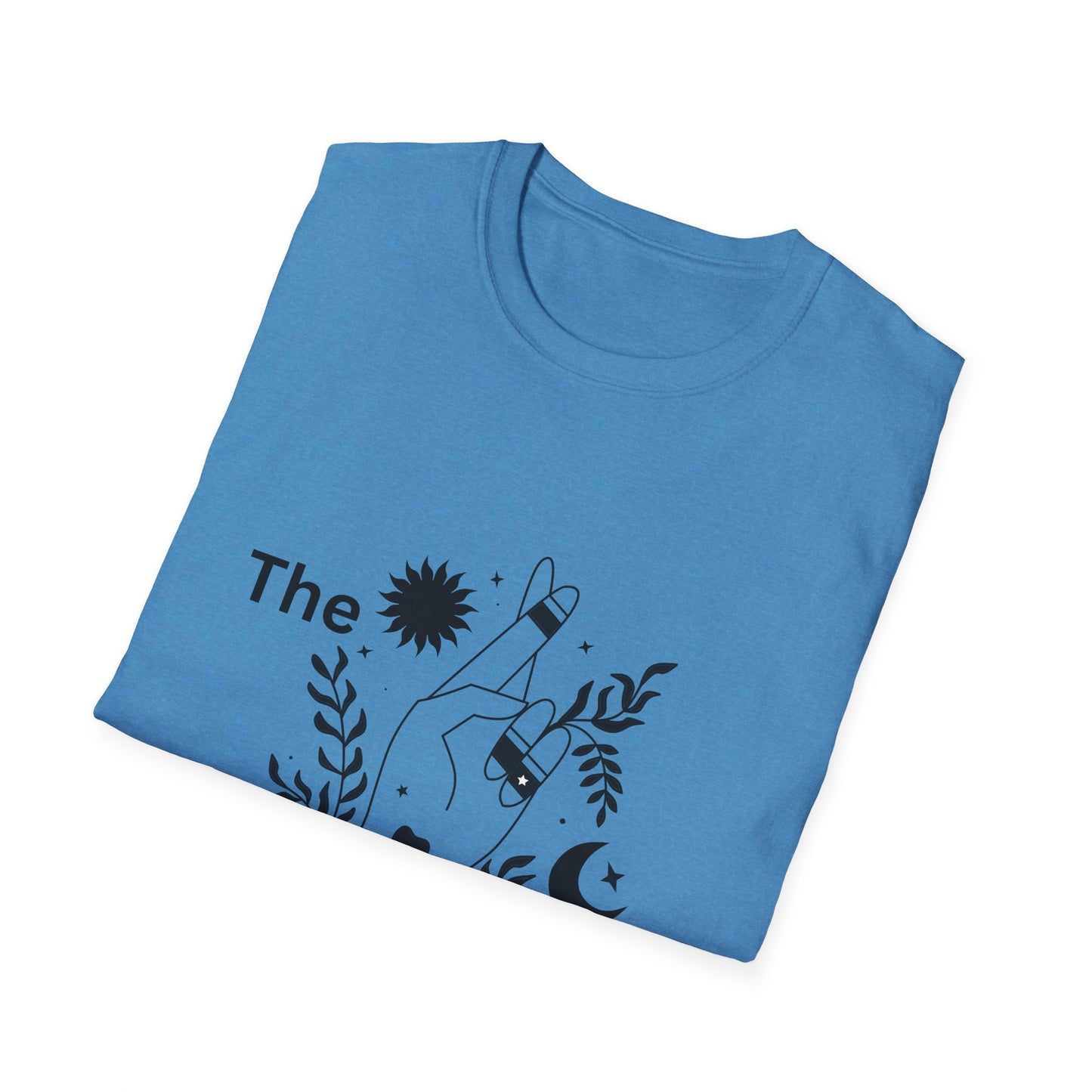 Unisex Softstyle T-Shirt - "The Knowing" Floral Graphic Tee