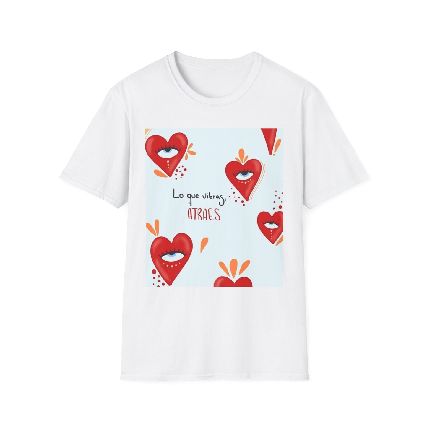 Heartfelt Unisex T-Shirt, Casual Graphic Tee, Cute Gift for Friends, Valentine’s Day, Everyday Wear, Unique Art Shirt