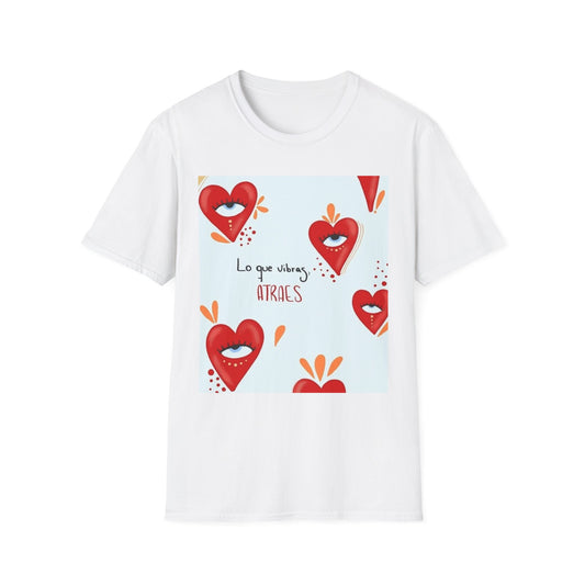 Heartfelt Unisex T-Shirt, Casual Graphic Tee, Cute Gift for Friends, Valentine’s Day, Everyday Wear, Unique Art Shirt