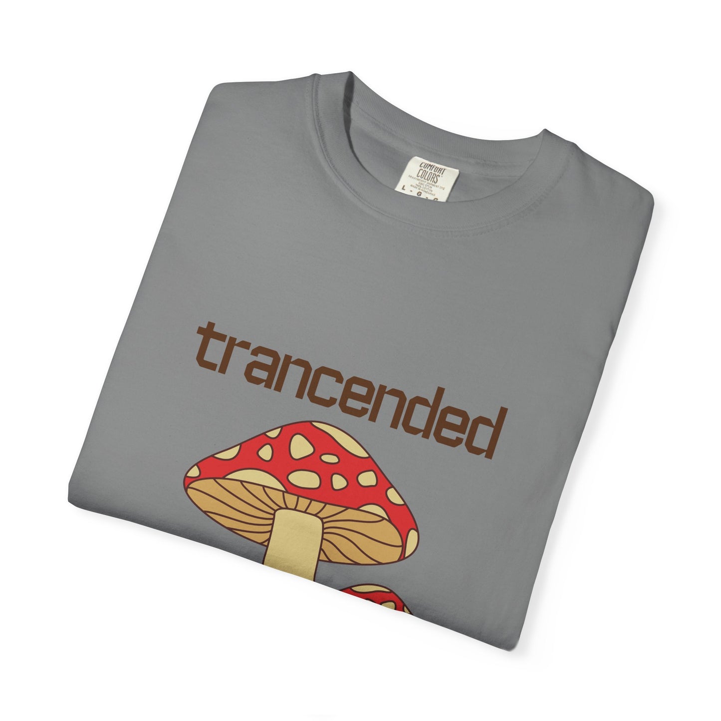 Trancended Mushroom Unisex Garment-Dyed T-Shirt
