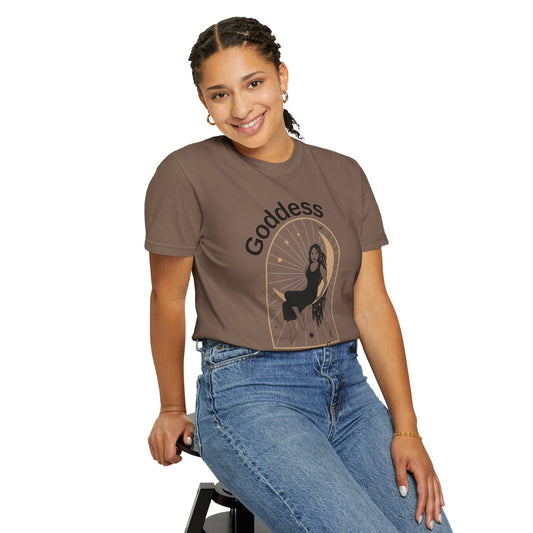 Goddess Gang Unisex Garment-Dyed T-Shirt – Empowering Fashion for Every Occasion