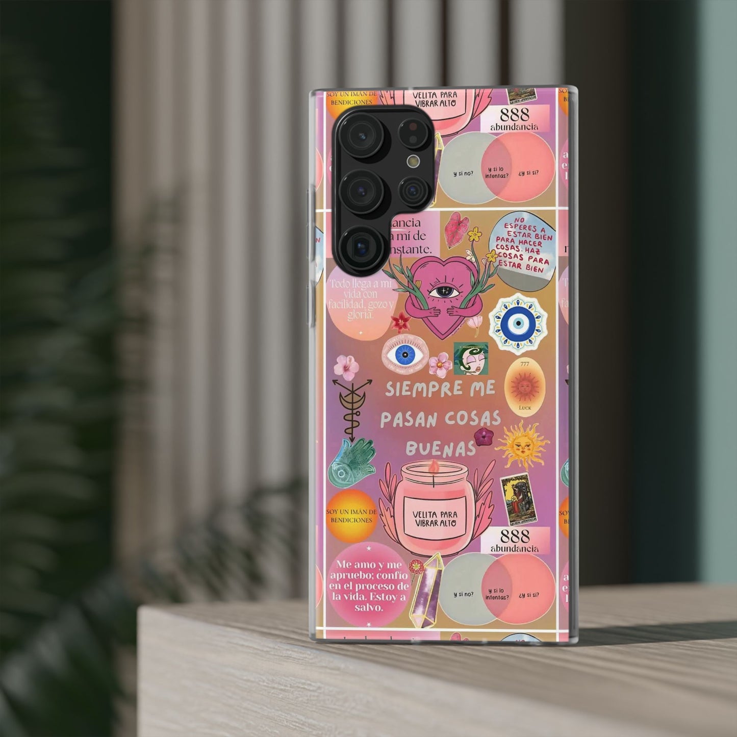 Colorful Affirmation Phone Cases, Positive Vibe Cases for iPhone, Flexible Phone Protection, Unique Gifts for Friends