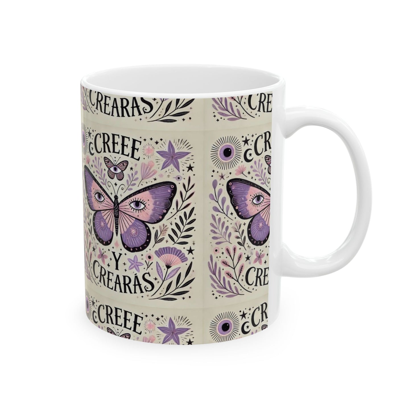 Inspirational Butterfly Ceramic Mug | Inspirational Gift for Dreamers, Unique Butterfly Artwork, Coffee Cup for Her, Self-Care Mug, [...]