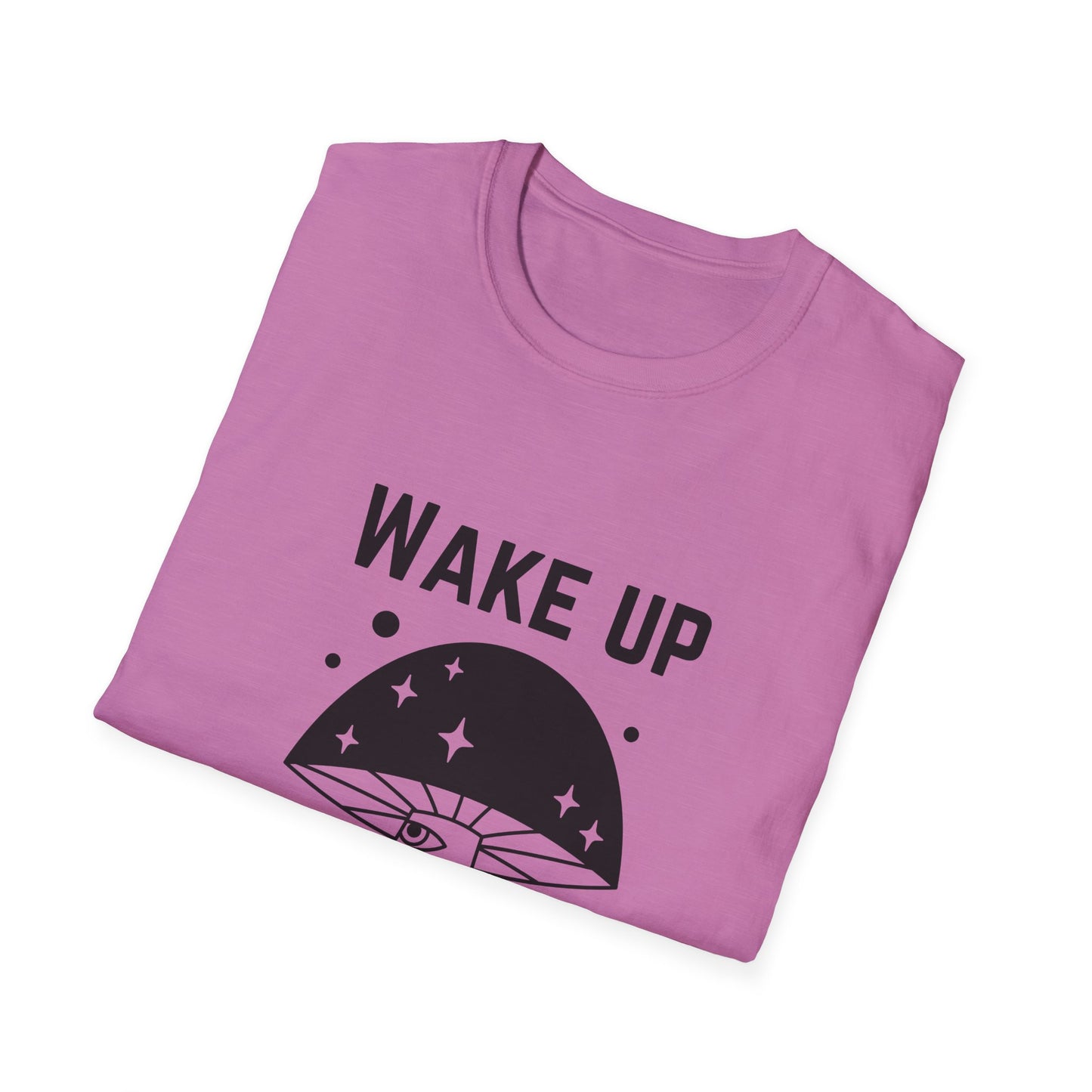 Wake Up Unisex Softstyle T-Shirt - Stylish and Comfy Tee for Daily Inspiration
