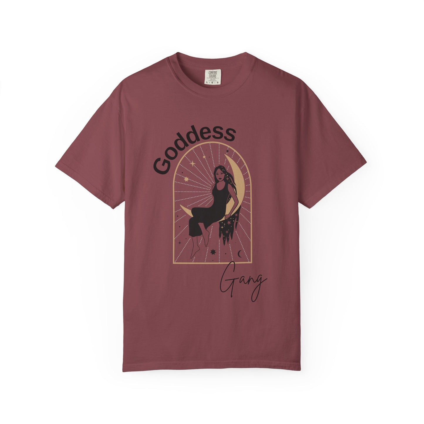 Goddess Gang Unisex Garment-Dyed T-Shirt – Empowering Fashion for Every Occasion