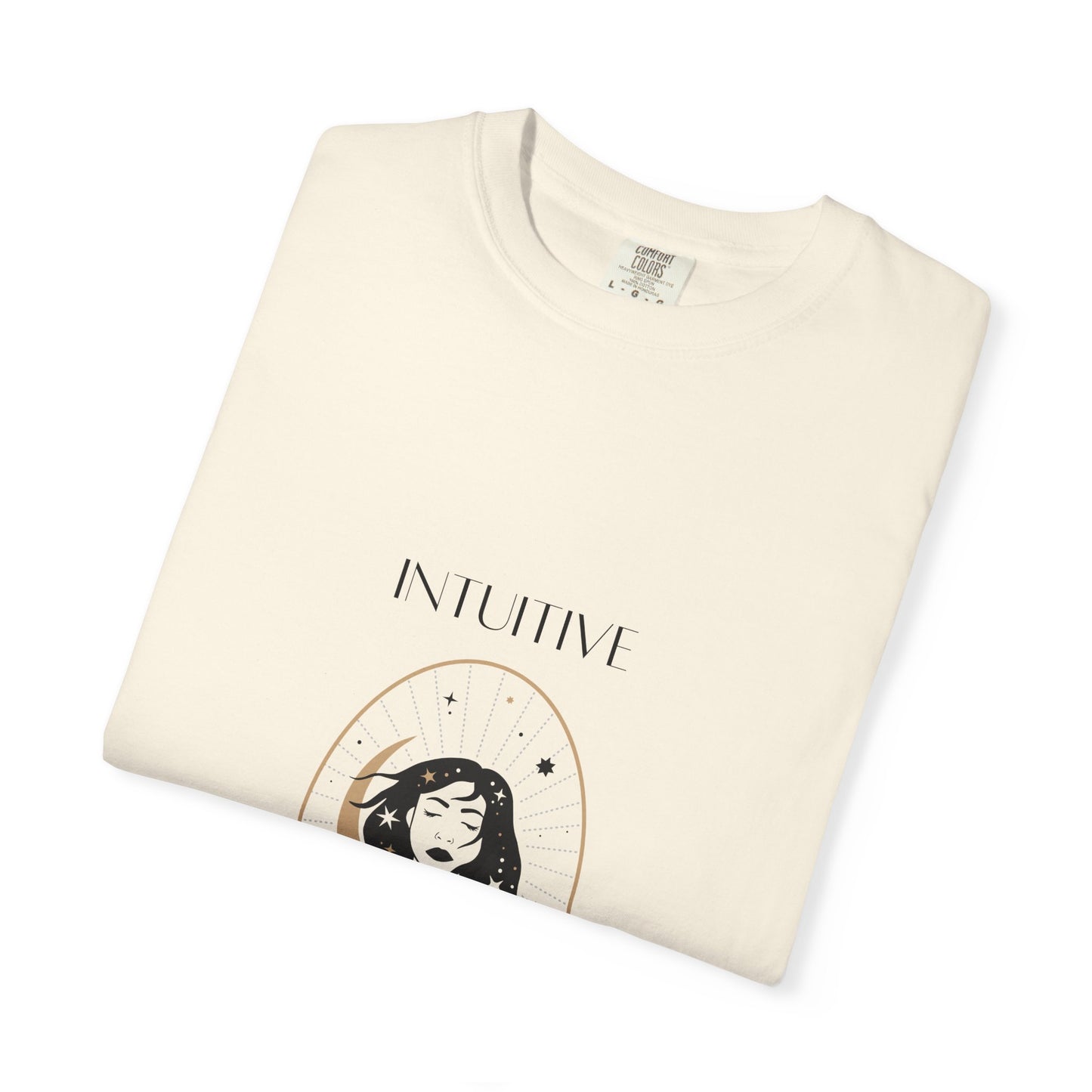 Intuitive Unisex Garment-Dyed T-Shirt | Astrology-Inspired Design