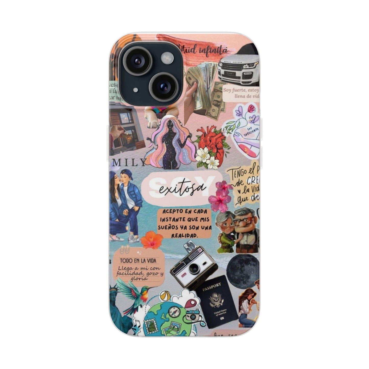 Colorful Inspirational Phone Case, Motivational iPhone Cover, Fun Phone Accessory, Unique Gift for Creative Souls, Flexible Cases for [...]