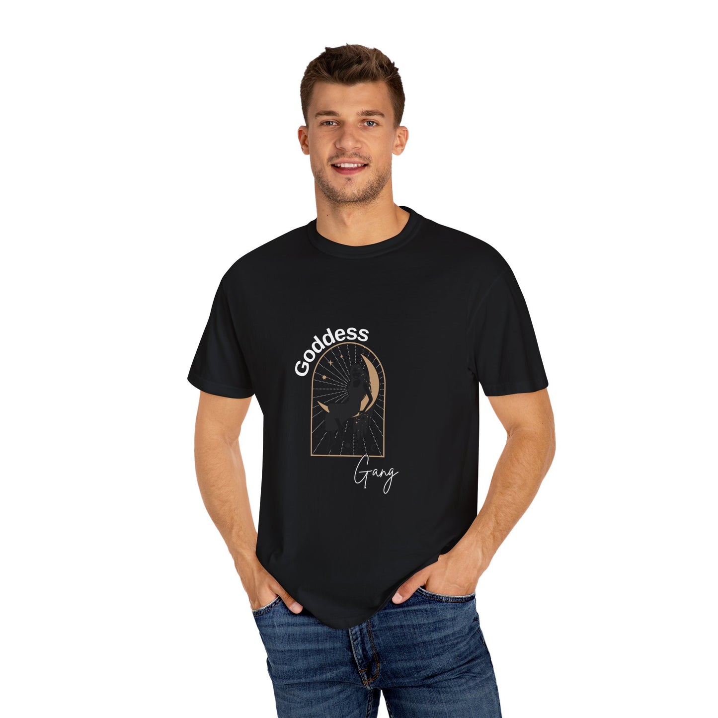 Goddess Vibes Unisex Garment-Dyed T-Shirt