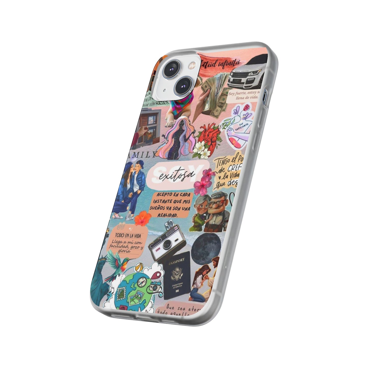 Colorful Inspirational Phone Case, Motivational iPhone Cover, Fun Phone Accessory, Unique Gift for Creative Souls, Flexible Cases for [...]