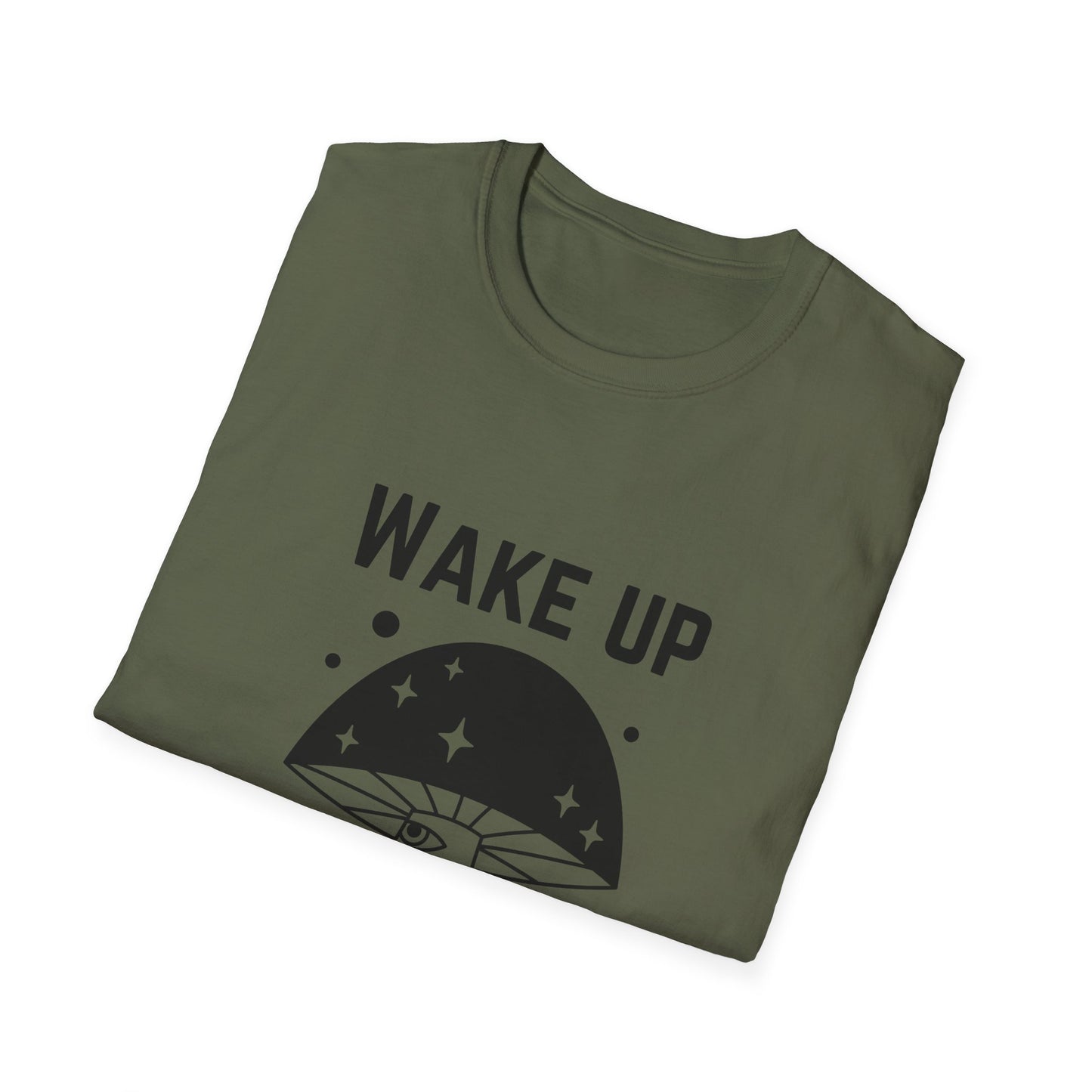 Wake Up Unisex Softstyle T-Shirt - Stylish and Comfy Tee for Daily Inspiration