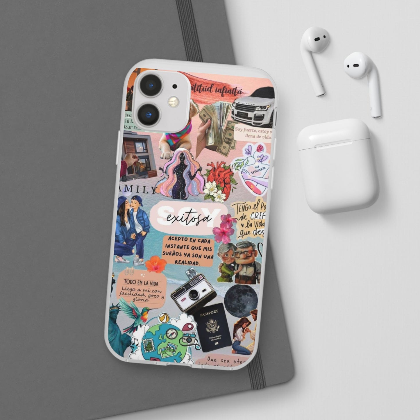 Colorful Inspirational Phone Case, Motivational iPhone Cover, Fun Phone Accessory, Unique Gift for Creative Souls, Flexible Cases for [...]