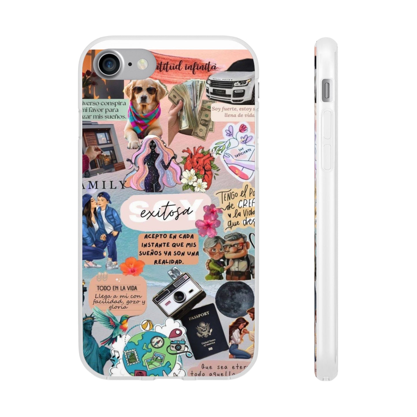 Colorful Inspirational Phone Case, Motivational iPhone Cover, Fun Phone Accessory, Unique Gift for Creative Souls, Flexible Cases for [...]