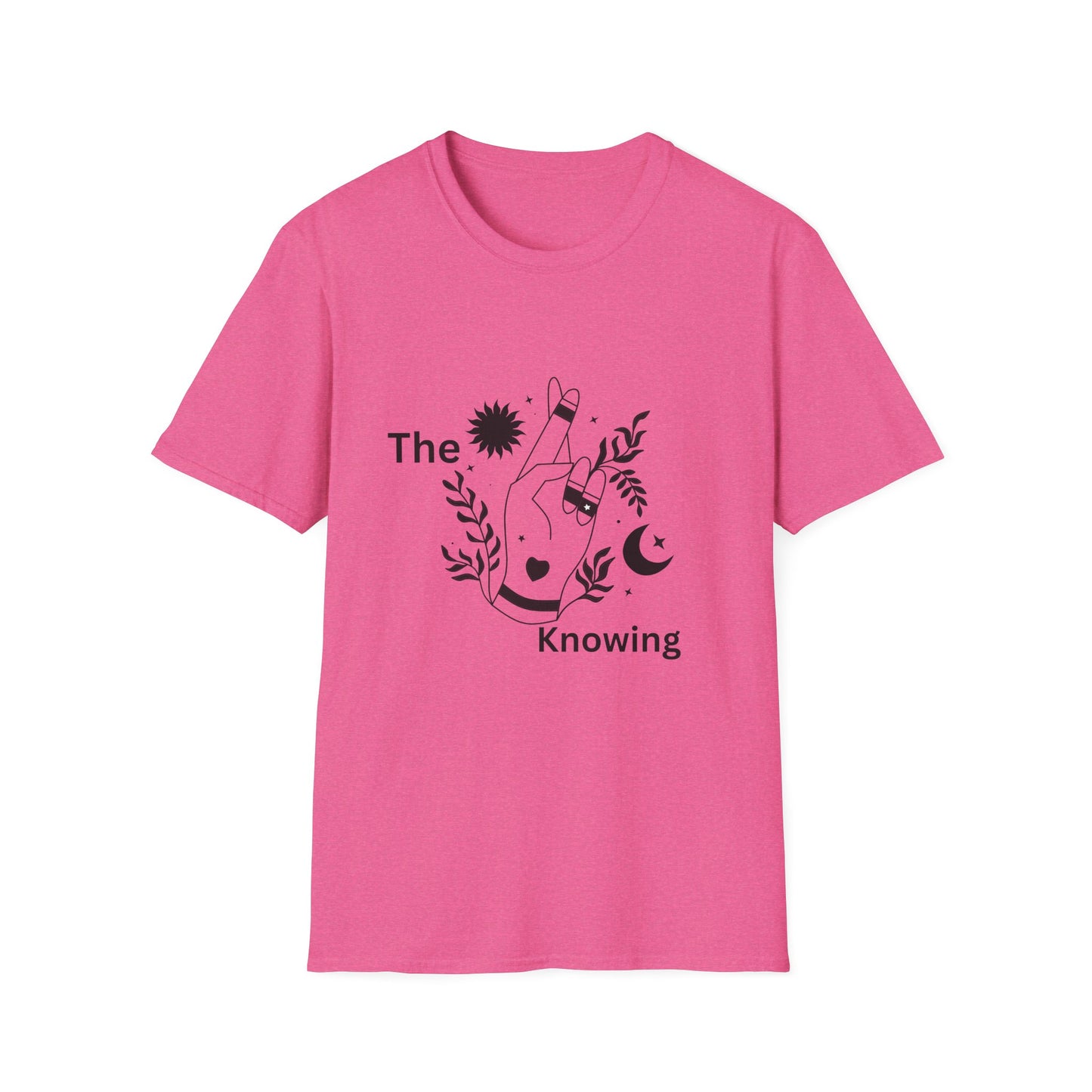 Unisex Softstyle T-Shirt - "The Knowing" Floral Graphic Tee