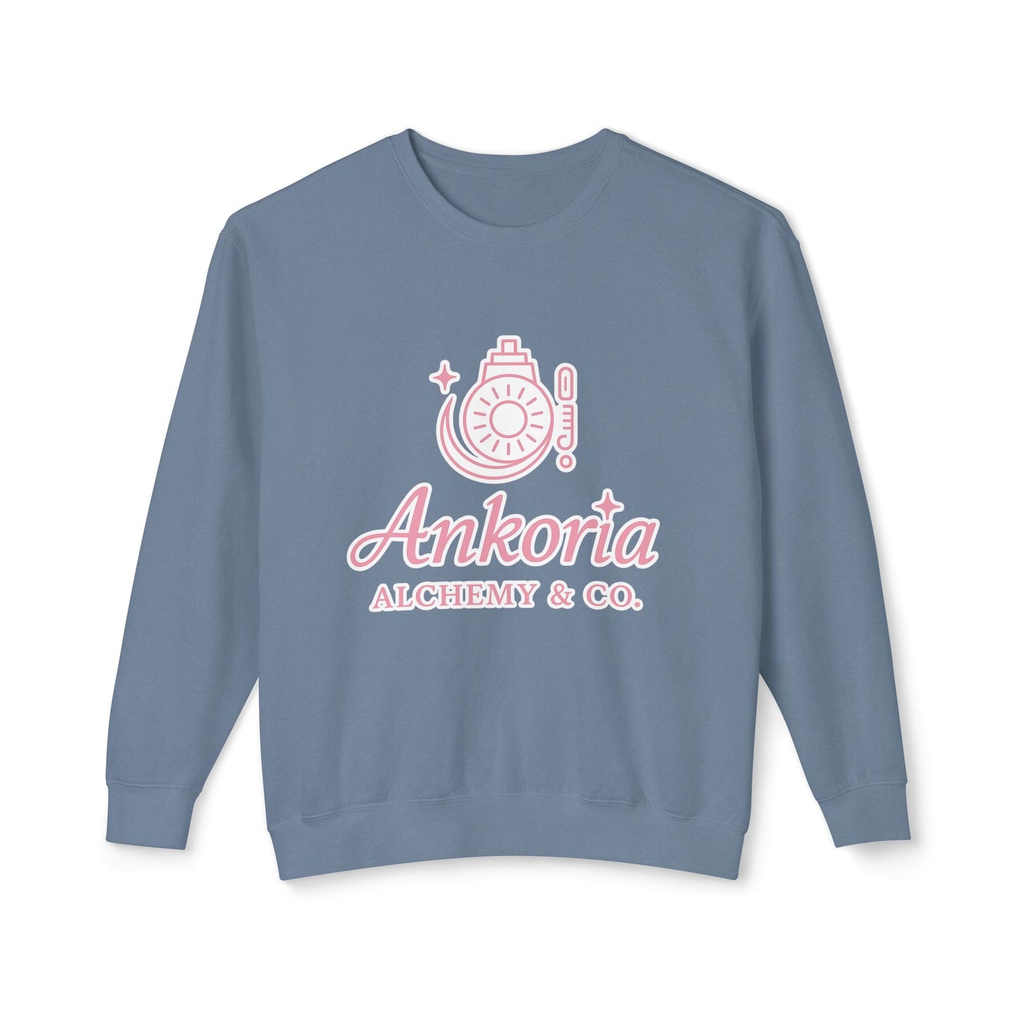 Unisex Lightweight Crewneck Sweatshirt - Inspirational Alchemy Design