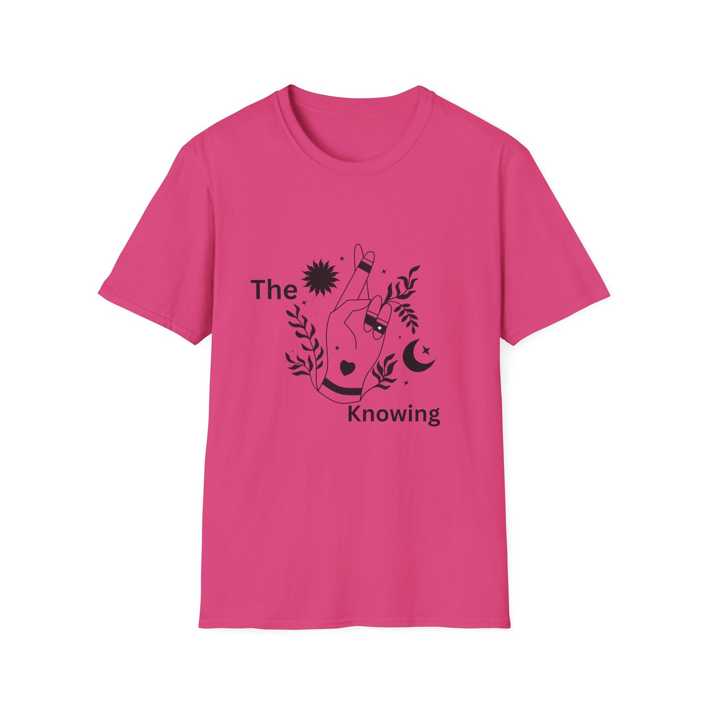 Unisex Softstyle T-Shirt - "The Knowing" Floral Graphic Tee