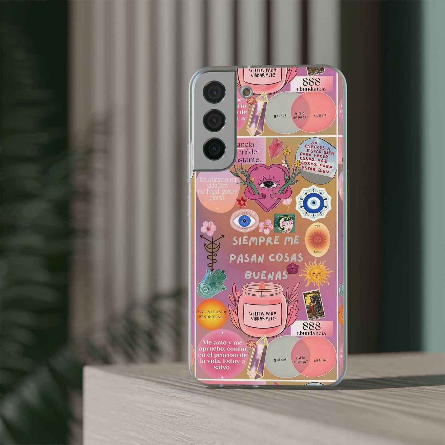 Colorful Affirmation Phone Cases, Positive Vibe Cases for iPhone, Flexible Phone Protection, Unique Gifts for Friends