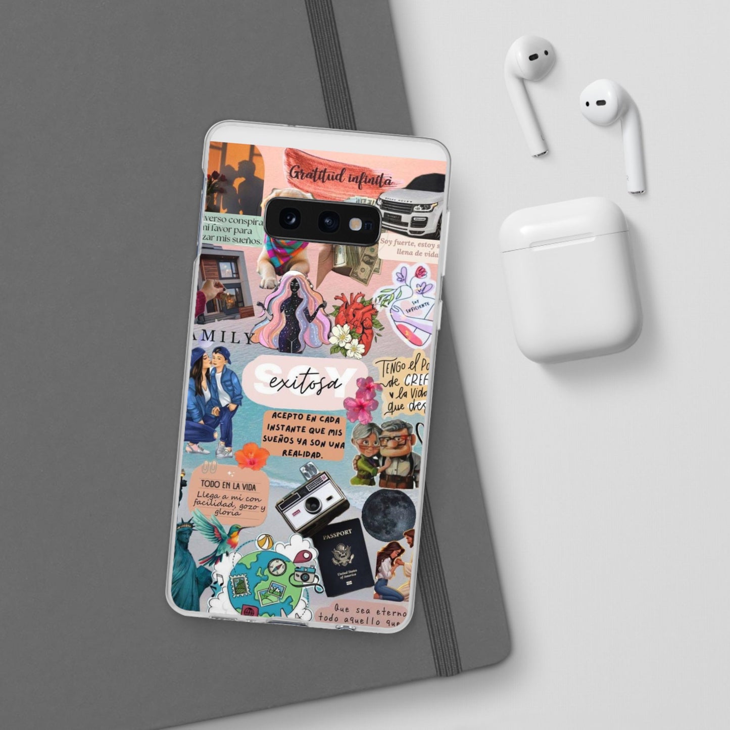 Colorful Inspirational Phone Case, Motivational iPhone Cover, Fun Phone Accessory, Unique Gift for Creative Souls, Flexible Cases for [...]