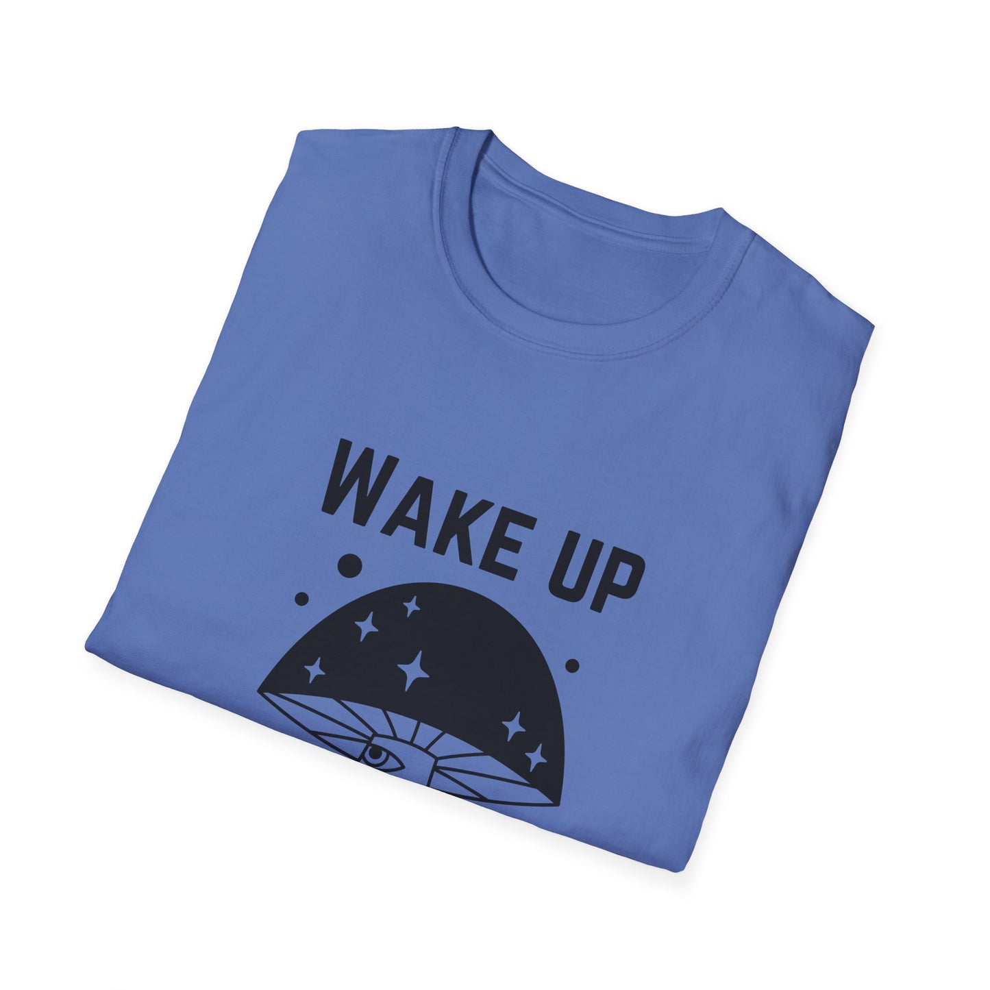 Wake Up Unisex Softstyle T-Shirt - Stylish and Comfy Tee for Daily Inspiration