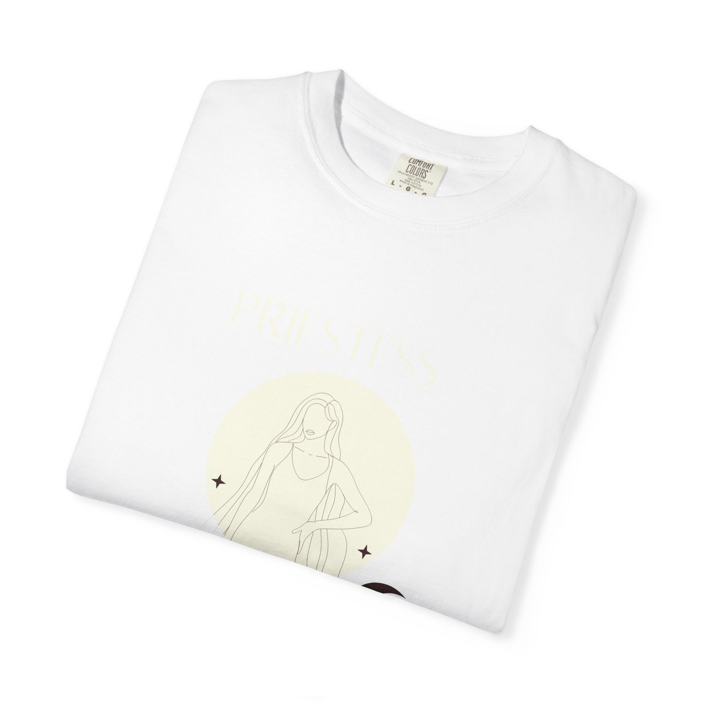 Boho Goddess Graphic Tee - Unisex Garment-Dyed T-Shirt