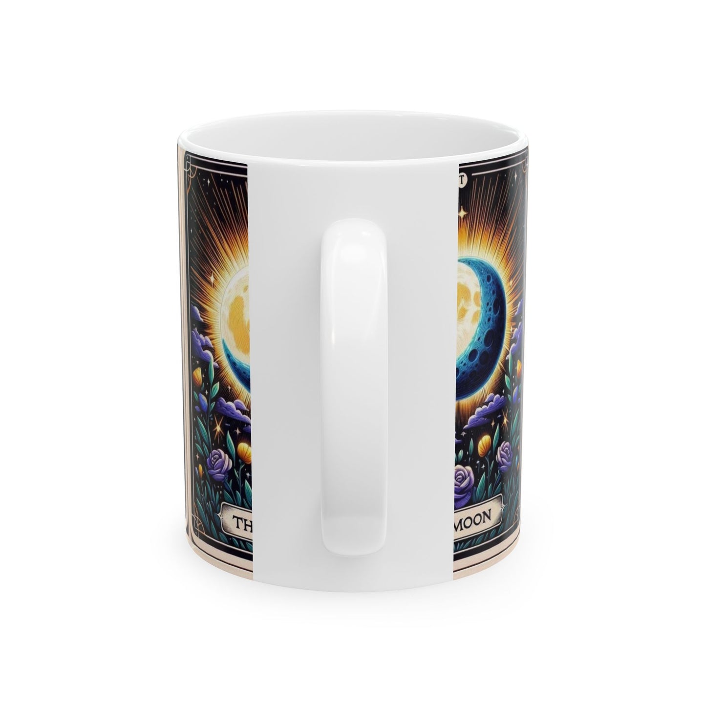 Celestial The Moon Ceramic Mug | Perfect for Coffee Lovers, Astrology Gifts, Tea Drinkers, Home Decor, Birthday Present