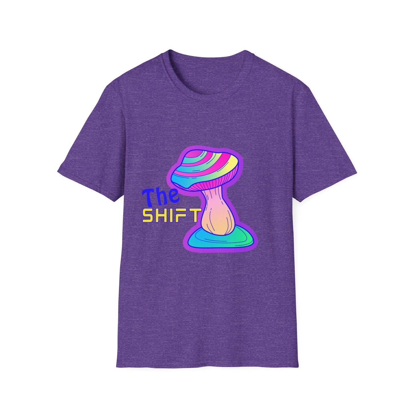 Colorful Psychedelic Unisex T-Shirt - 'The Shift' Graphic Tee for Festivals & Everyday Wear