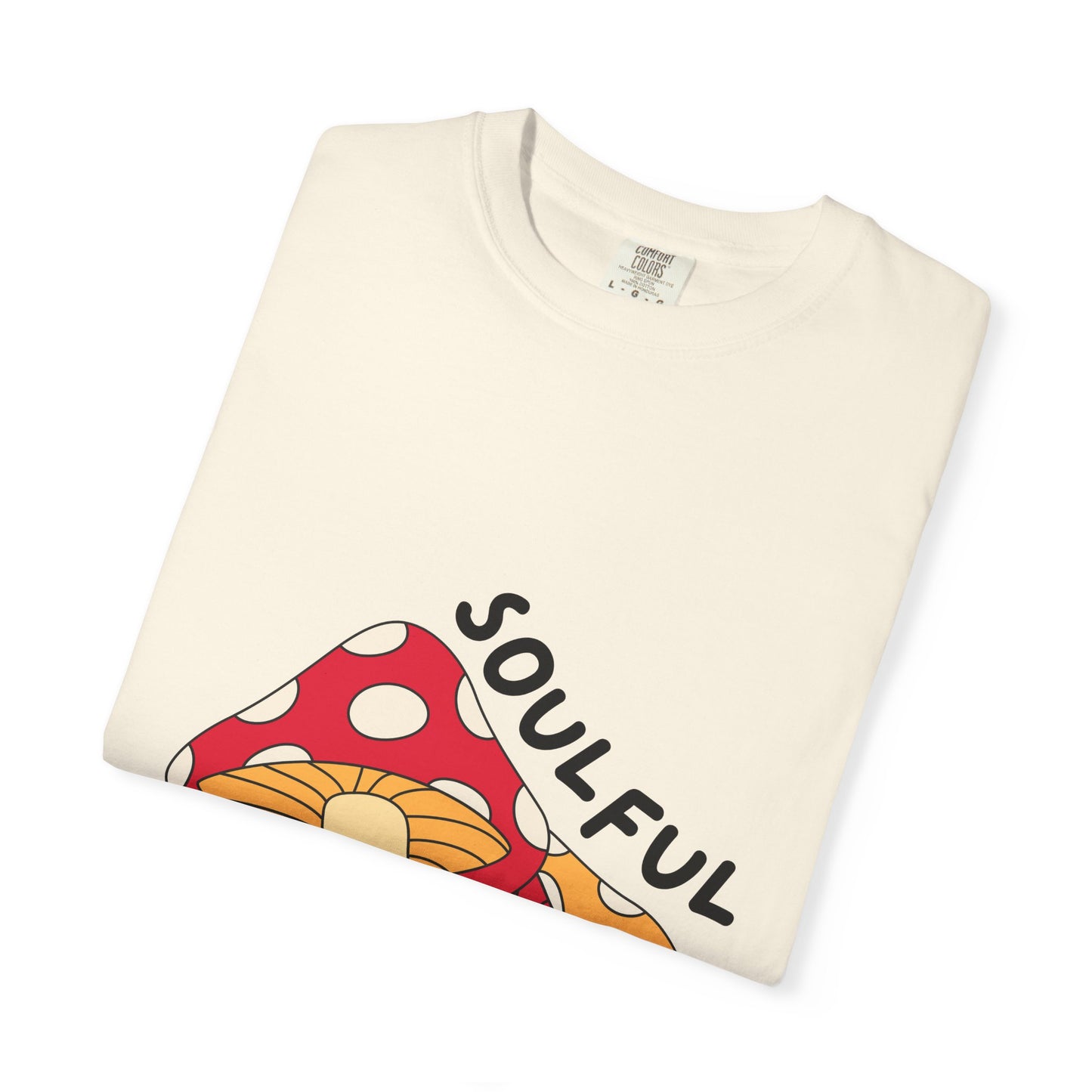 Soulful Mushroom Unisex T-shirt - Eye-catching, Comfortable Casual Wear