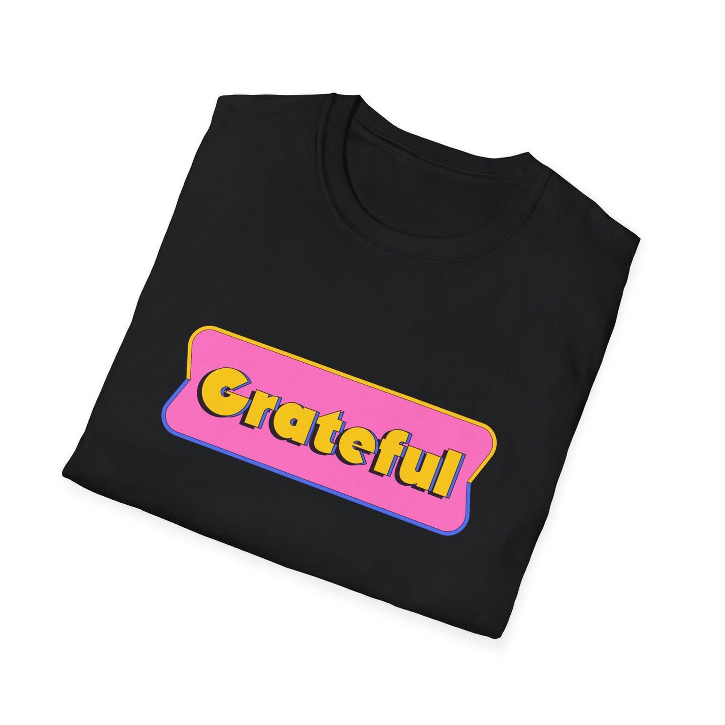 Grateful Retro Unisex Softstyle T-Shirt
